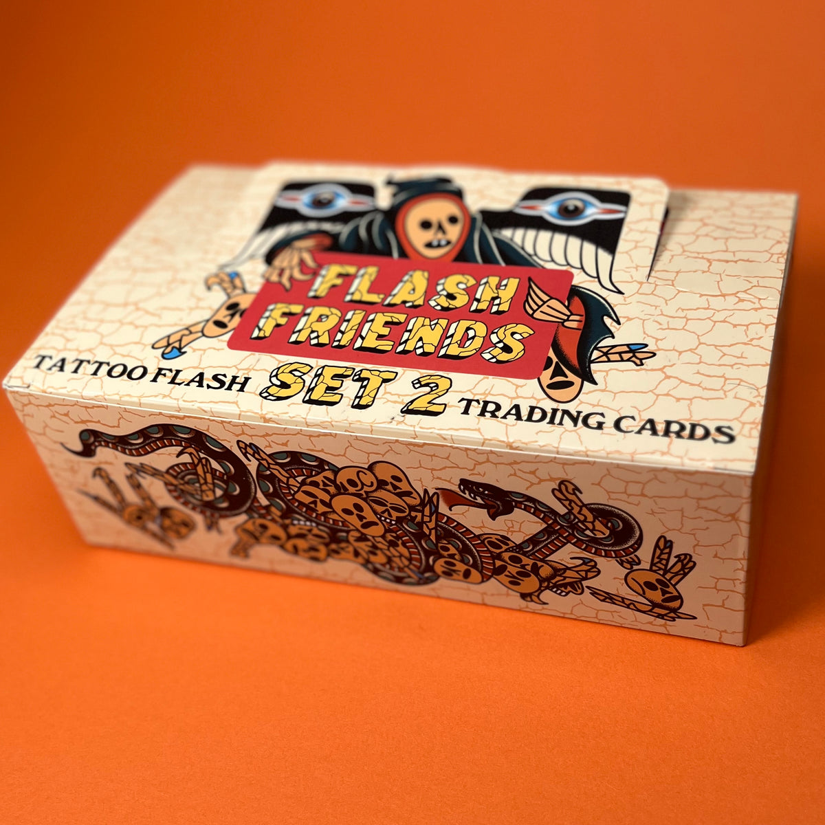 SET #2 FLASH FRIENDS TATTOO FLASH TRADING CARDS – Maverick Tattoo Mercantile