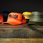 Black & Blue Trucker Hat - Maverick Tattoo Mercantile 3