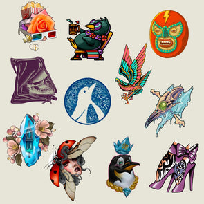 2024 Collaboration Sticker Pack (11 STICKERS)