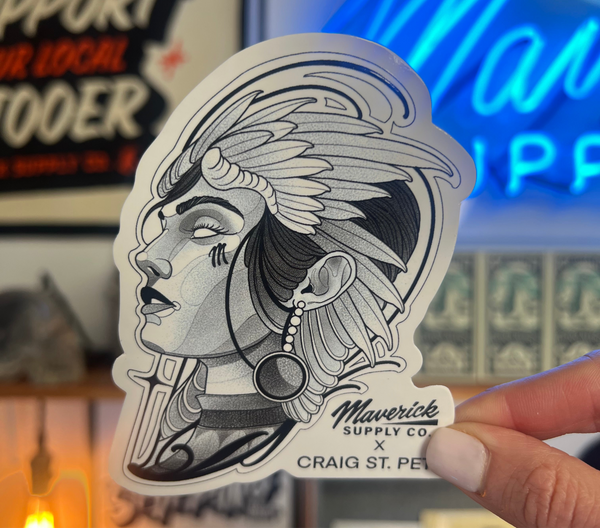 CRAIG ST PETER X MAVERICK SUPPLY CO. - Maverick Tattoo Mercantile