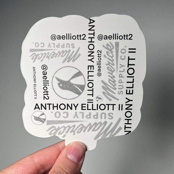 ANTHONY ELLIOTT 2 X MAVERICK SUPPLY CO. - Maverick Tattoo Mercantile