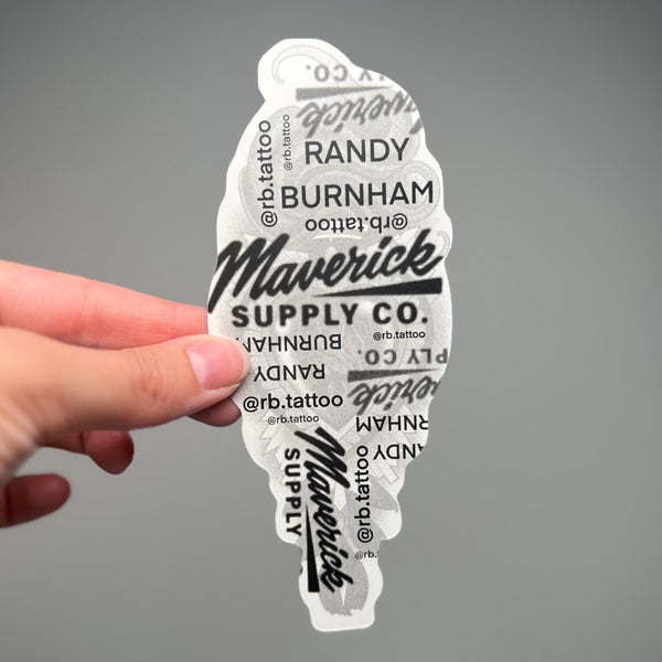 RANDY BURNHAM X MAVERICK SUPPLY CO. - Maverick Tattoo Mercantile