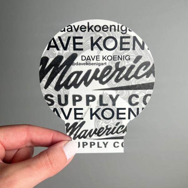 DAVE KOENIG X MAVERICK SUPPLY CO. - Maverick Tattoo Mercantile