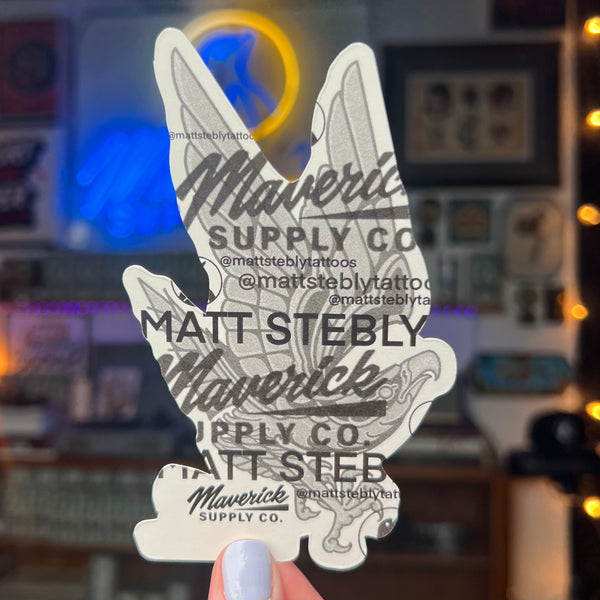 MATT STEBLY X MAVERICK SUPPLY CO. - Maverick Tattoo Mercantile