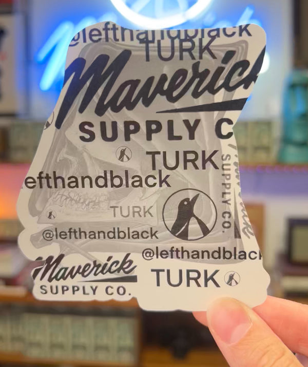 TURK X MAVERICK SUPPLY CO. - Maverick Tattoo Mercantile