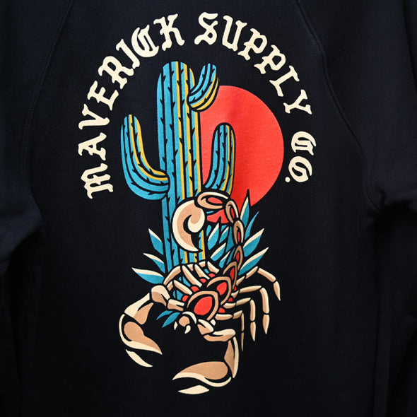 Cactus-Scorpion Crewneck Sweatshirt