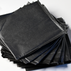 10 BLACK BED SHEETS (1 PACK)