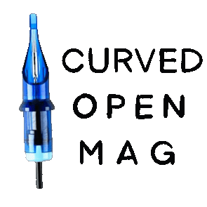 Curved Open Magnum Tattoo Cartridges (COM) | Maverick Supply Co.