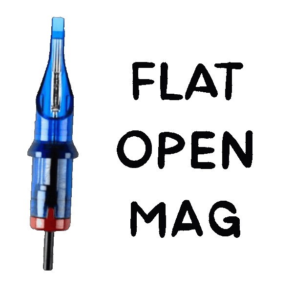 Flat Open Magnum Tattoo Cartridges (FOM) | Maverick Supply Co.
