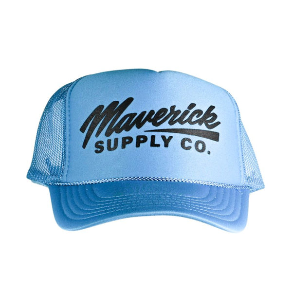 Black & Blue Trucker Hat - Maverick Tattoo Mercantile