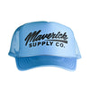Black & Blue Trucker Hat