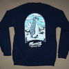 Maverick Supply Co. Penguin Crewneck sweatshirt BACK