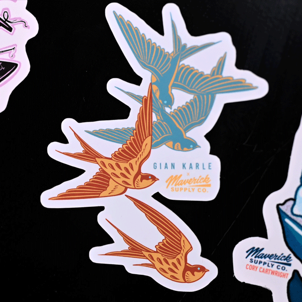 GIAN KARLE X MAVERICK SUPPLY CO. - Maverick Tattoo Mercantile