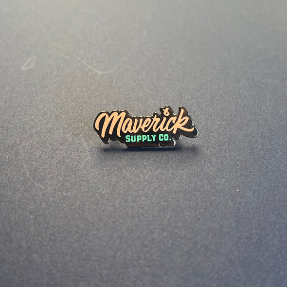 Maverick Supply Co. Colored Logo Lapel Pin