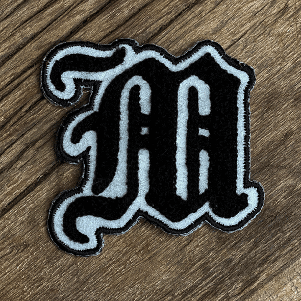 Old English "M" Patch